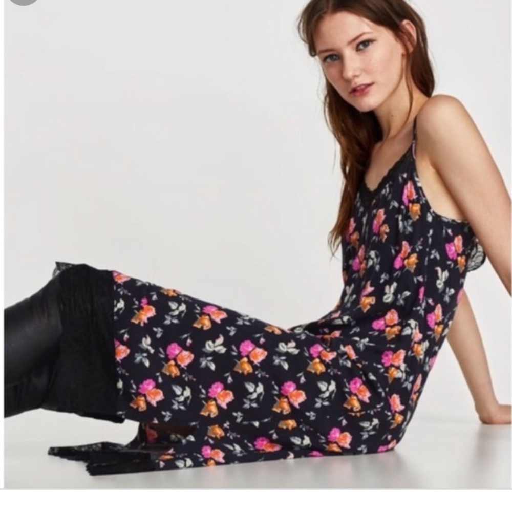 Floral Midi summer dress